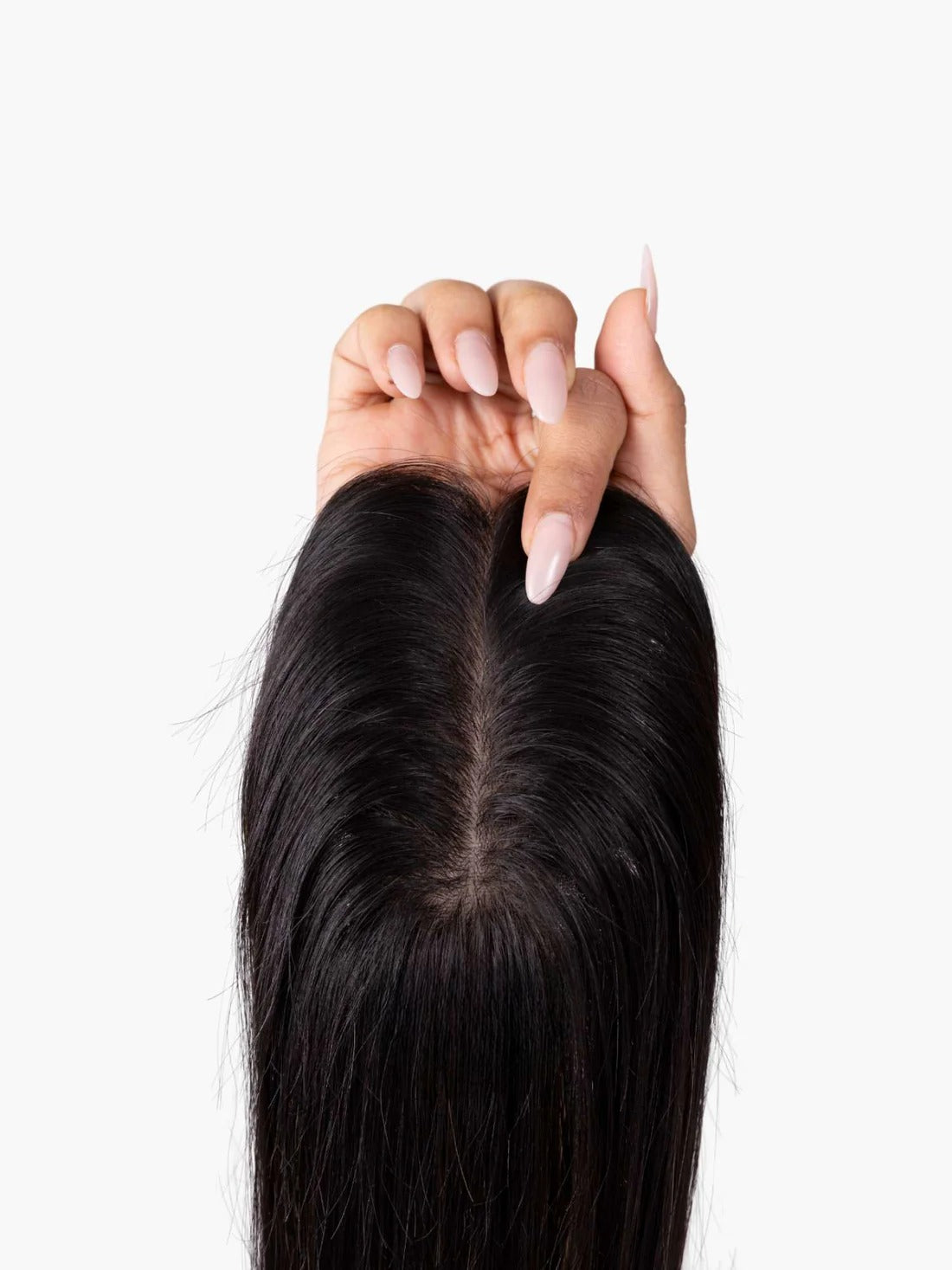 Aplique Mini Topo - (Para Alopecia, Falhas, Cabelos Ralos e com Queda) - Cabelo Humano