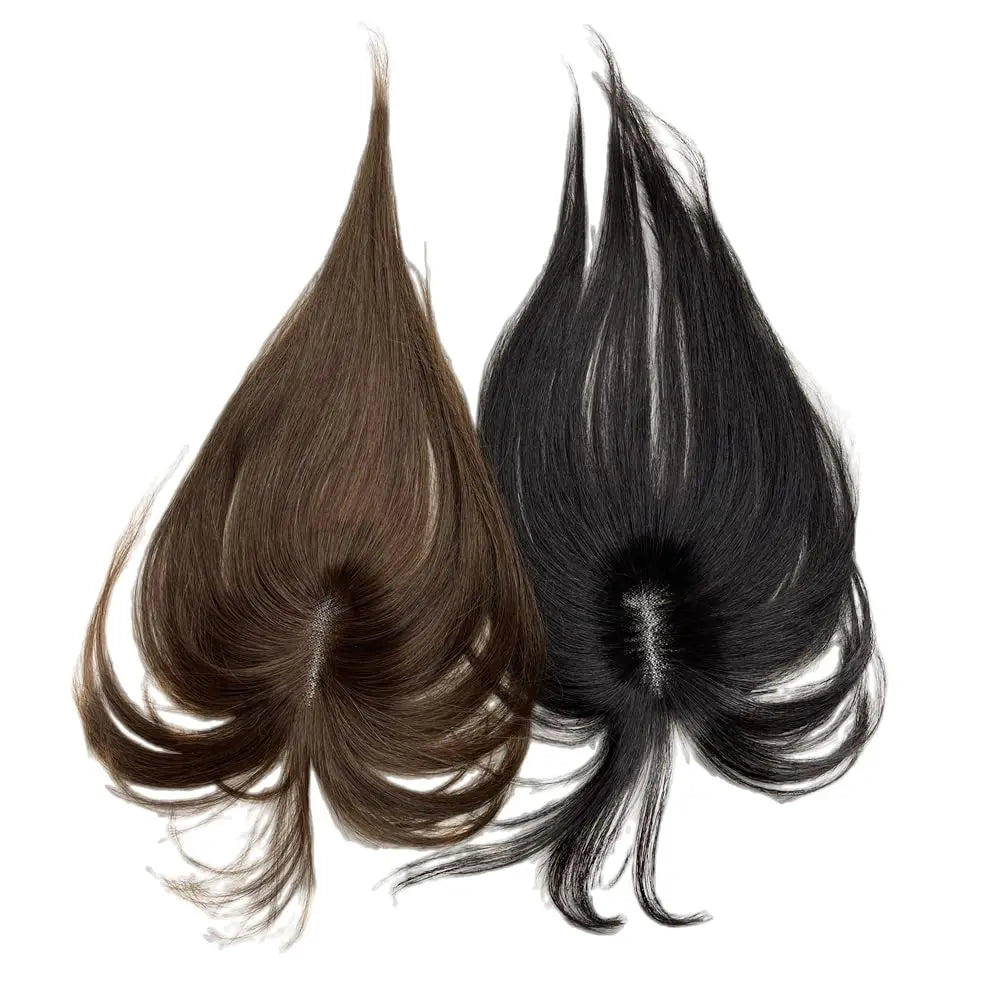 Aplique Mini Topo - (Para Alopecia, Falhas, Cabelos Ralos e com Queda) - Cabelo Humano