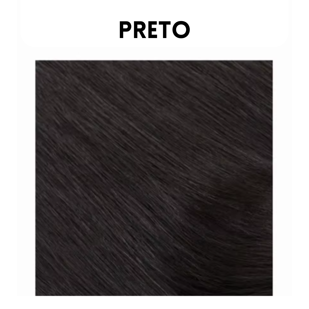 Aplique  Topo - (Para Alopecia, Falhas, Cabelos Ralos e com Queda) - Cabelo Humano