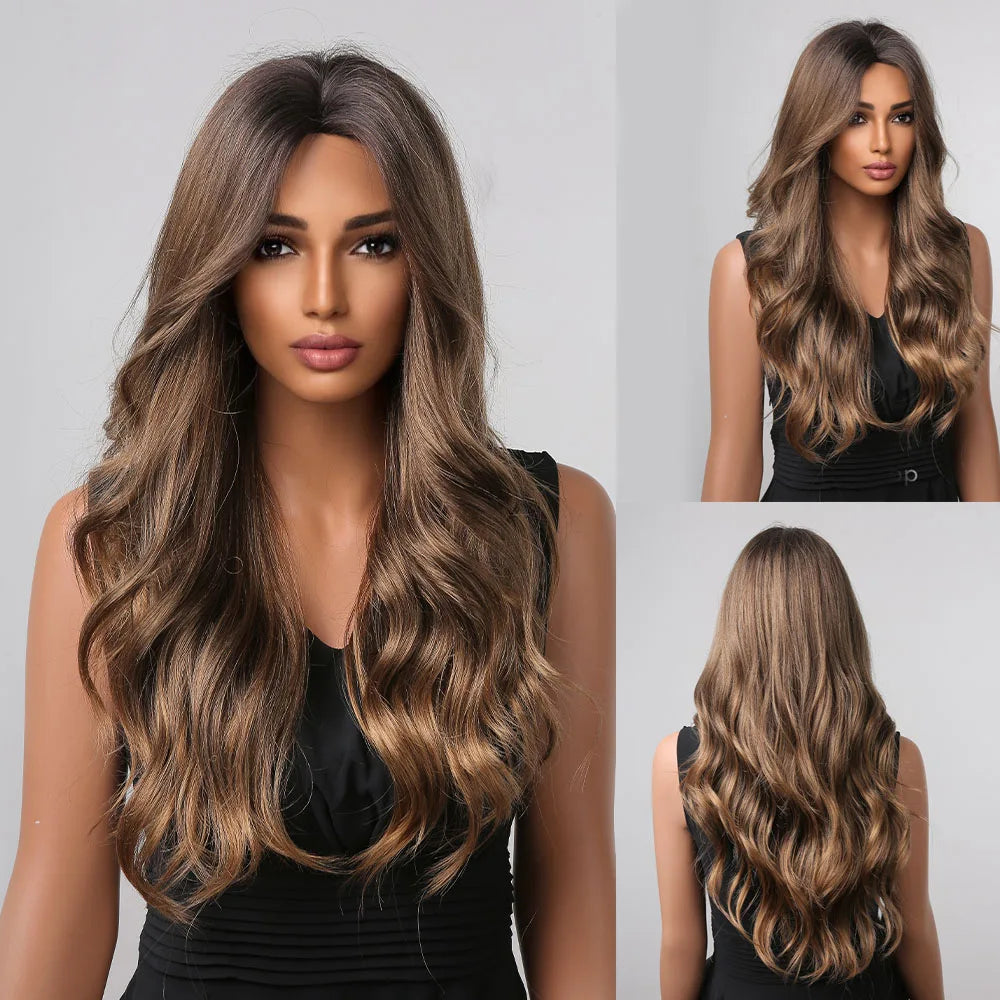 Lace Wig - Peruca Ondulada Longa (60cm)