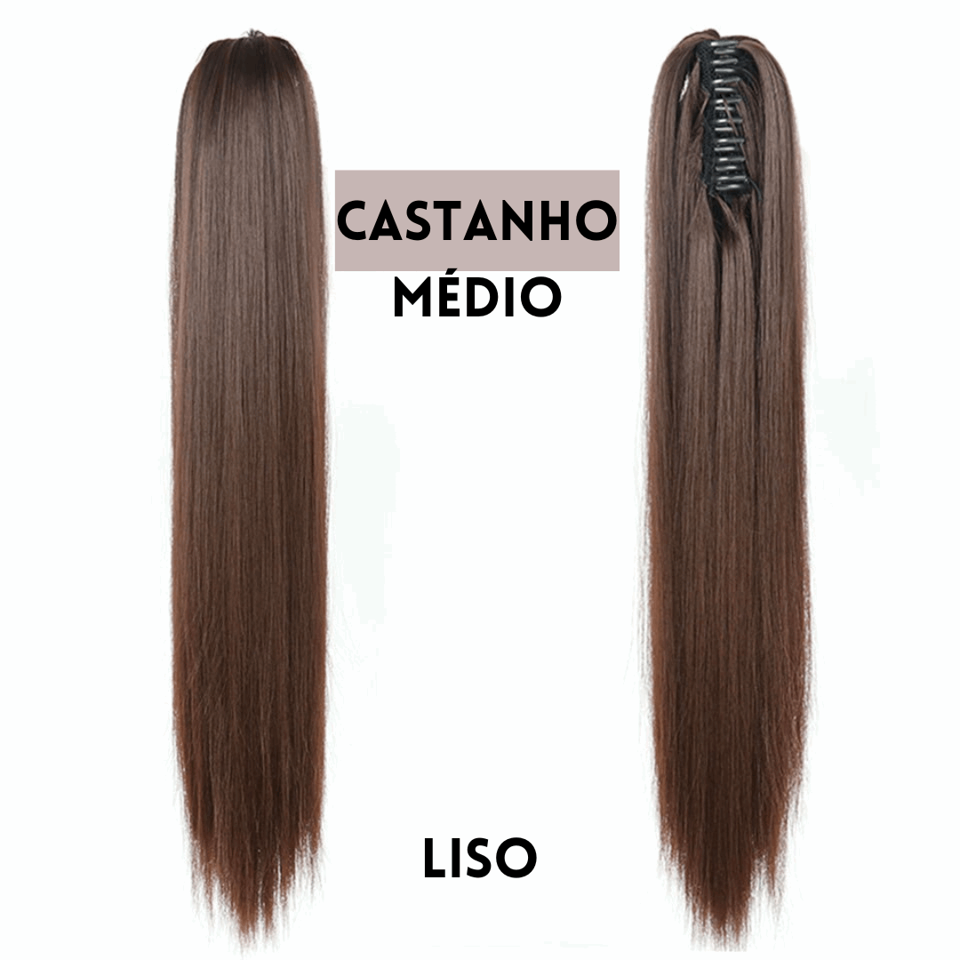 Aplique Rabo de Cavalo (Com Presilha) - All In Hair