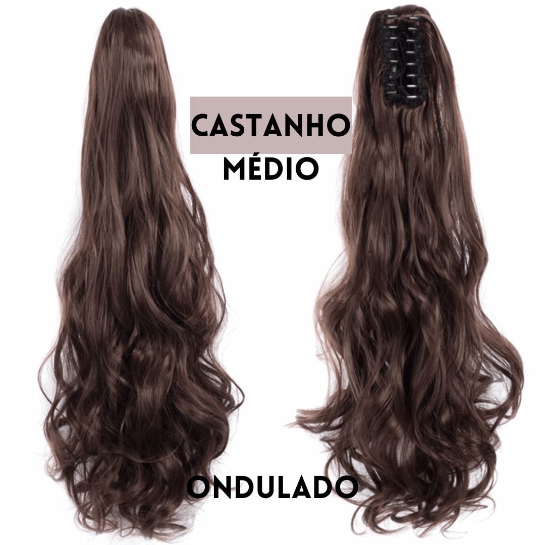 Aplique Rabo de Cavalo (Com Presilha) - All In Hair