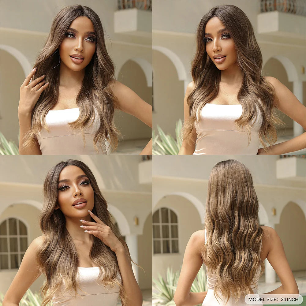 Transforme seu visual com a Lace Wig ondulada longa de 60cm! Fibra premium, acabamento natural e conforto o dia todo. Envio rápido e compra segura!

