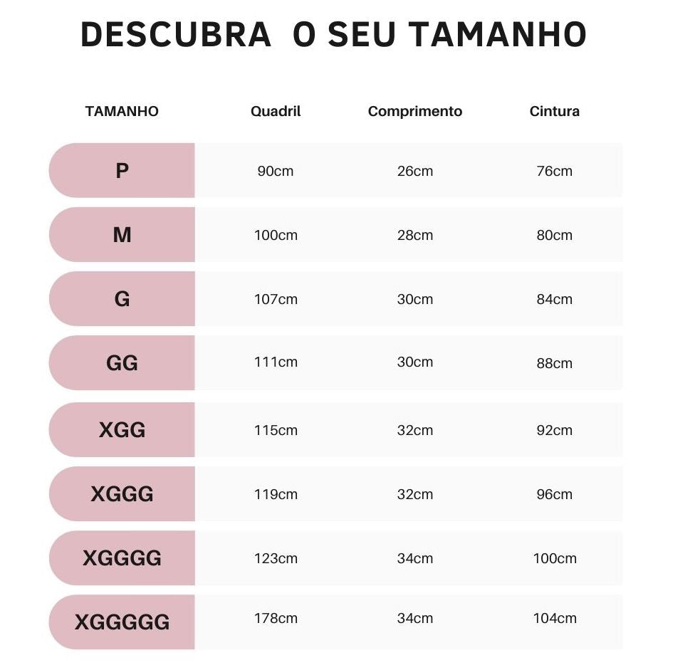 Cinta Modeladora de Compressão - Body Lift (Com Zíper) 