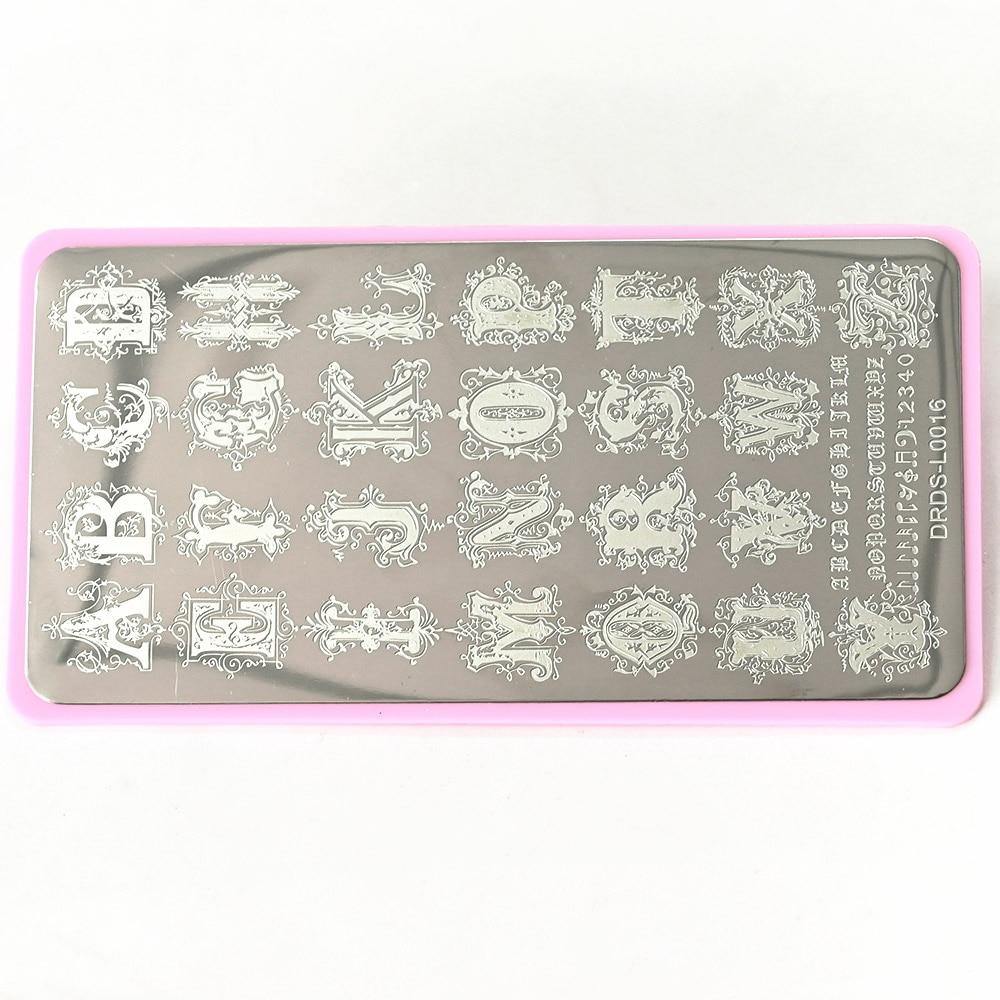 Placa de Desenhos Para Nail Art - Stylish - Magazine All In