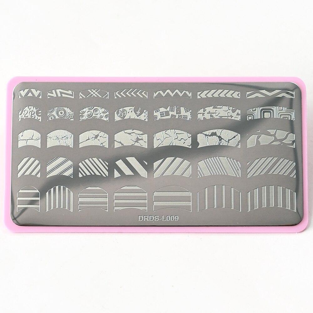 Placa de Desenhos Para Nail Art - Stylish - Magazine All In