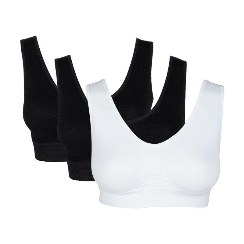 Comfort Plus (Kit Com 3 Peças) - Sutiã Extra Conforto - Magazine All In