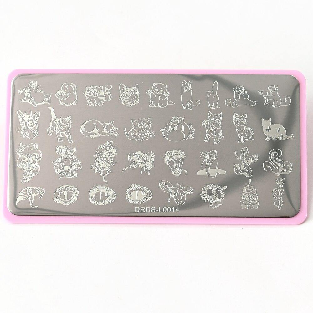 Placa de Desenhos Para Nail Art - Stylish - Magazine All In